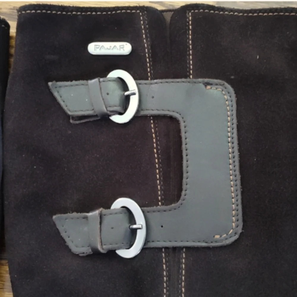 Suede Knee High Boots - Picture 2 of 5